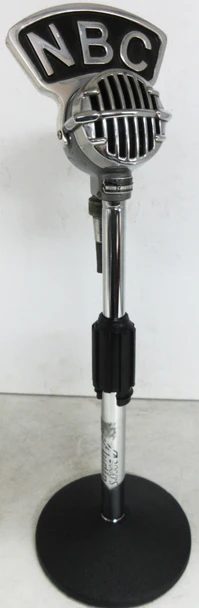 Astafic Table Microphone with "NBC" marque