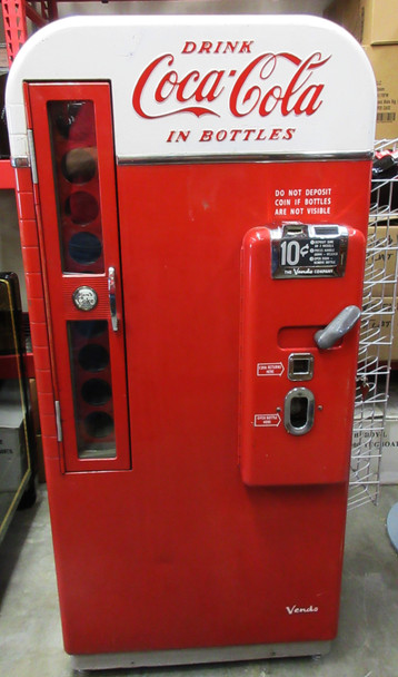 Vendo 81 Coca-Cola Machine 100% Original Circa 1950's fully operational