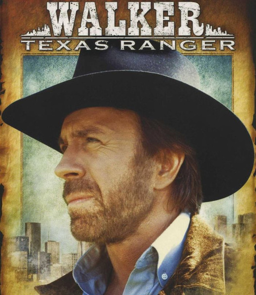 Walker Texas Ranger "Chuck Norris" Metal Sign
