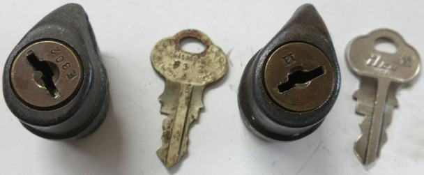 Original Barrel Locks for Columbus or Northwestern (pair) COL5