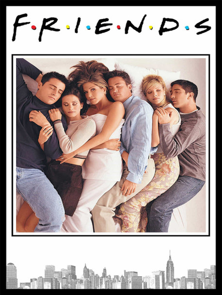 Friends Cast Metal Sign #1