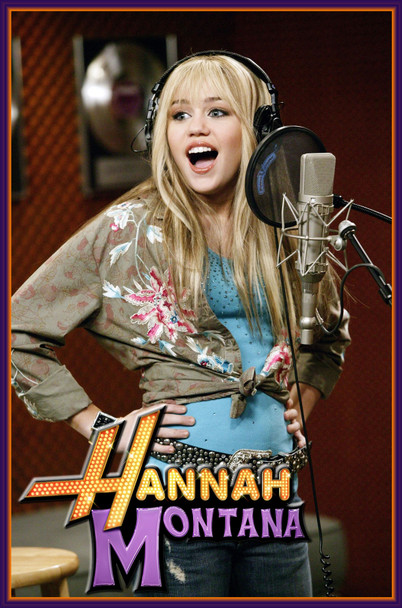 Hannah Montana Metal Sign
