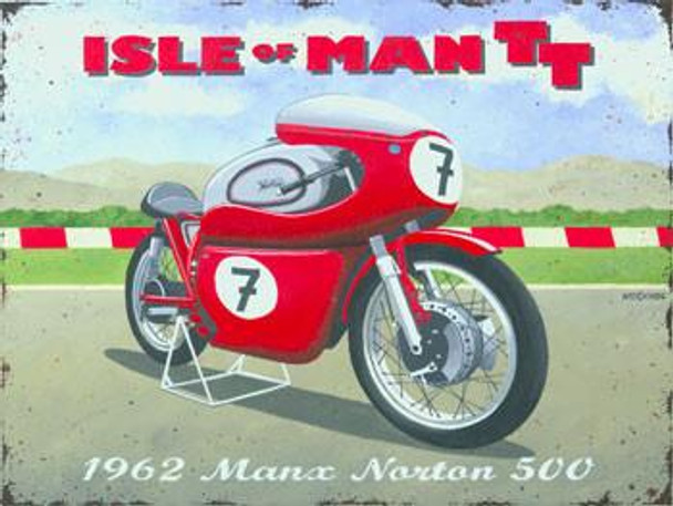 Isle of Man Metal Sign