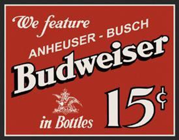 Budweiser - 15 cents (DISC)