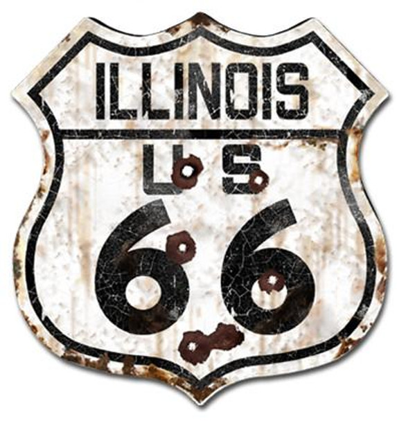 Route 66 Illinois (rustic)