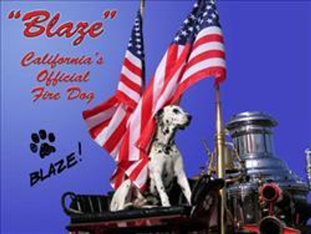 Blaze-California's Official Fire Dog (jumbo)