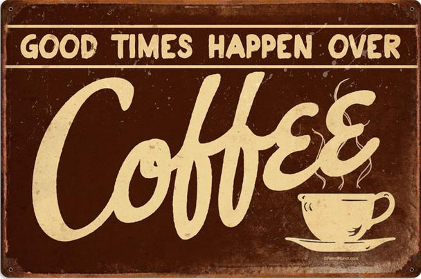 Coffee Metal Sign