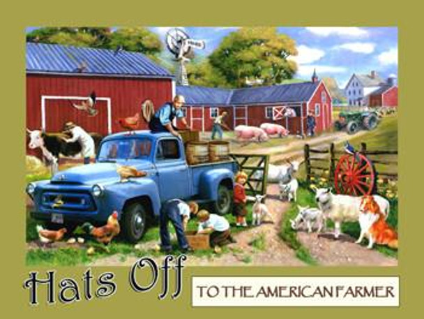 Hats Off-To The American Farmer