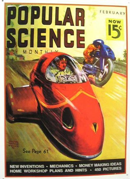 Popular Science-Race Cars