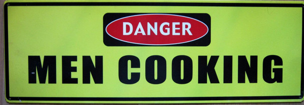 Danger -Men Cooking