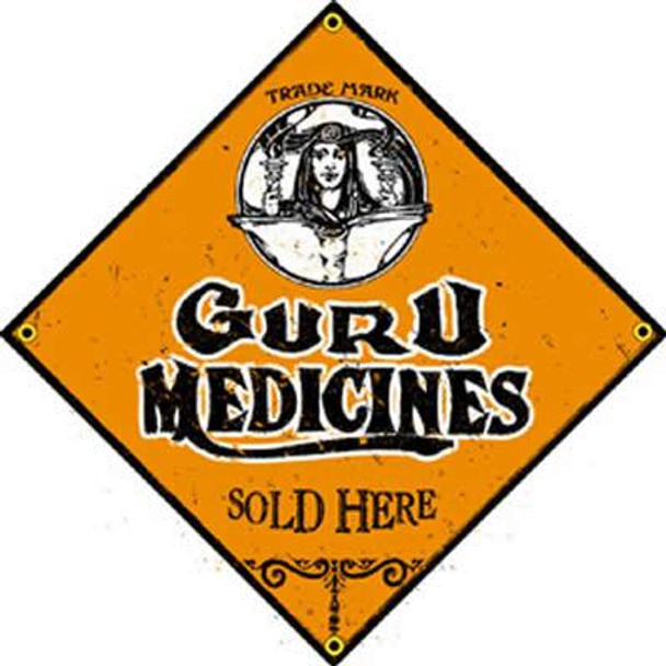 Guru Medicines Porcelain Sign