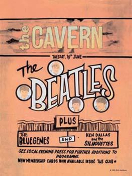 Beatles- The Cavern Metal Sign