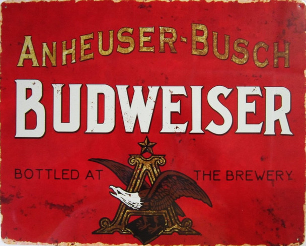 Budweiser Bottled at the Brewery