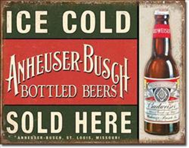 Ice Cold Anheuser Busch