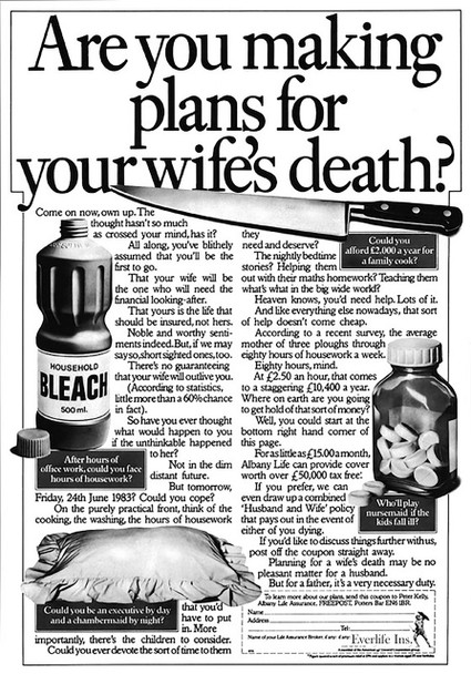 Plans for Your Wife's Death? Metal Sign