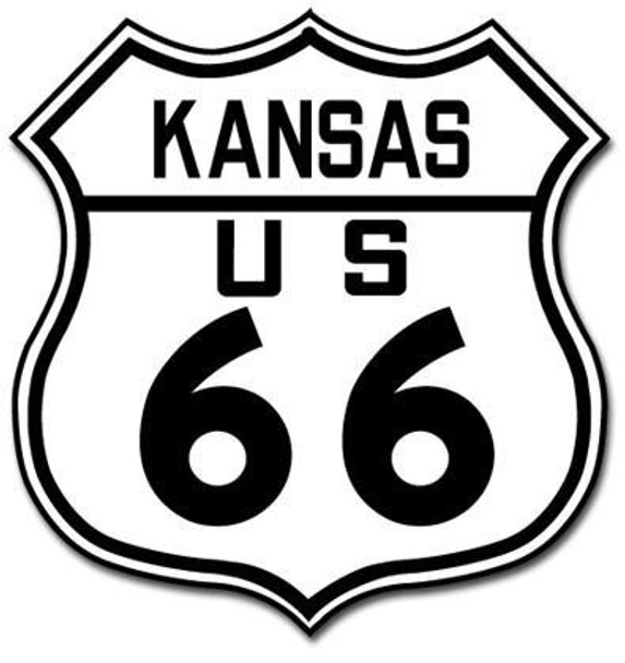 Route 66 Kansas Shield