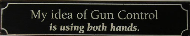 Idea of Gun Control