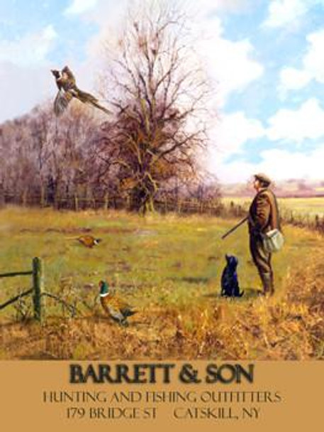 Barrett & Son Metal Sign