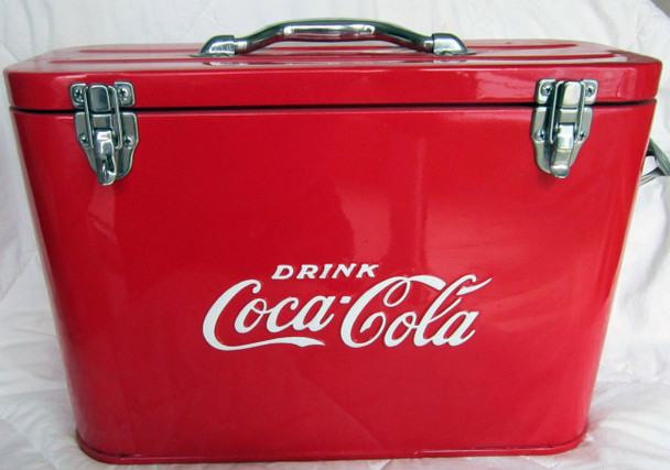 Coca-Cola Airline Cooler Chest Circa 1950 Fully Restored