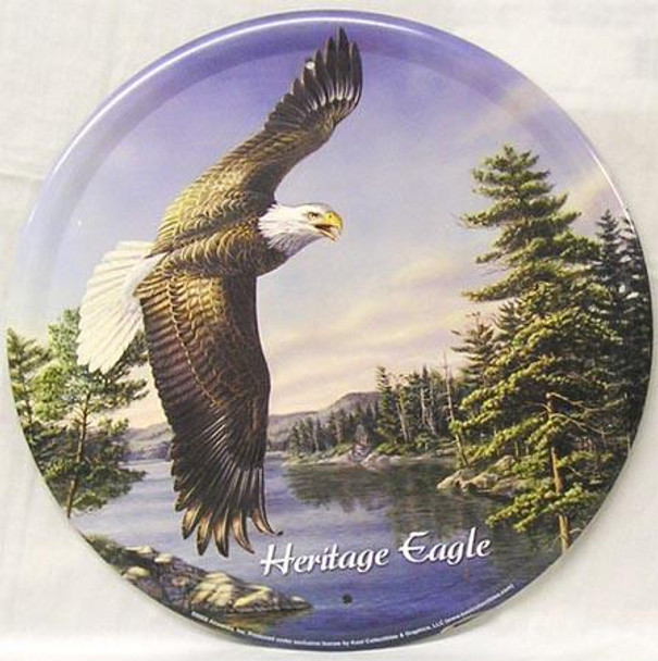 Heritage Eagle Metal Sign