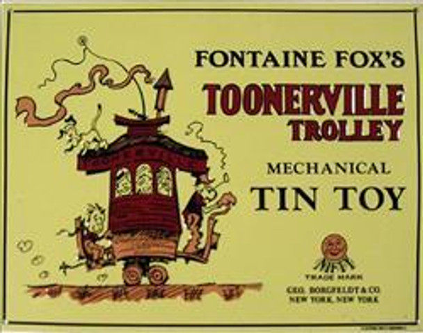 Toonerville Trolley Tin Toy