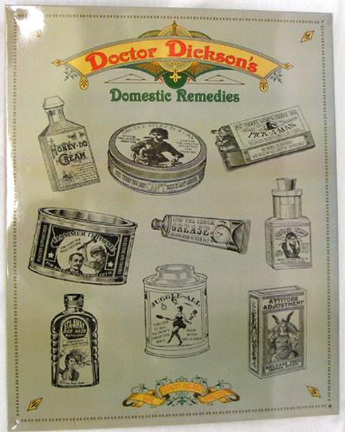 Dr. Dickson's Metal Sign