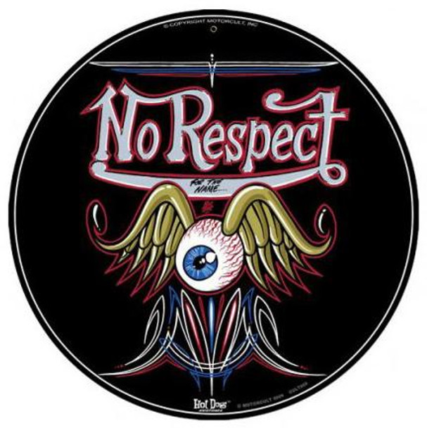 No Respect Flying Eye Ball 14" Round