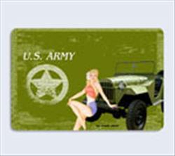 U.S. Army Girl Metal Sign