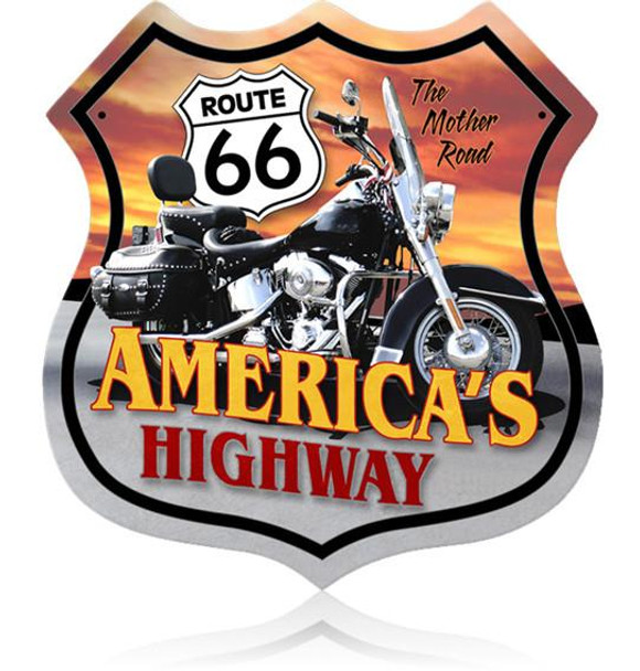 Route 66 Motorcycle (XLarge)