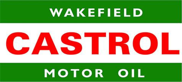 Wakefield Castrol Motor Oil Metal Sign