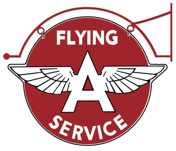 Flying A Service (double sided with Hanger)