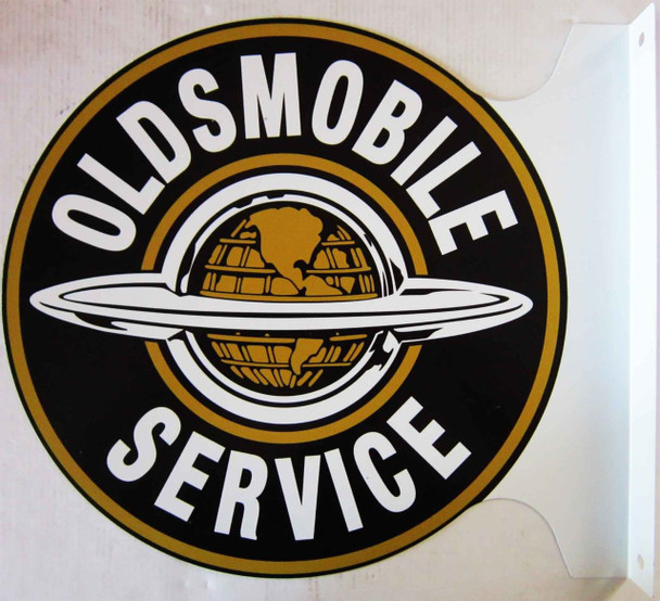 Oldsmobile Service Flange Sign 12"