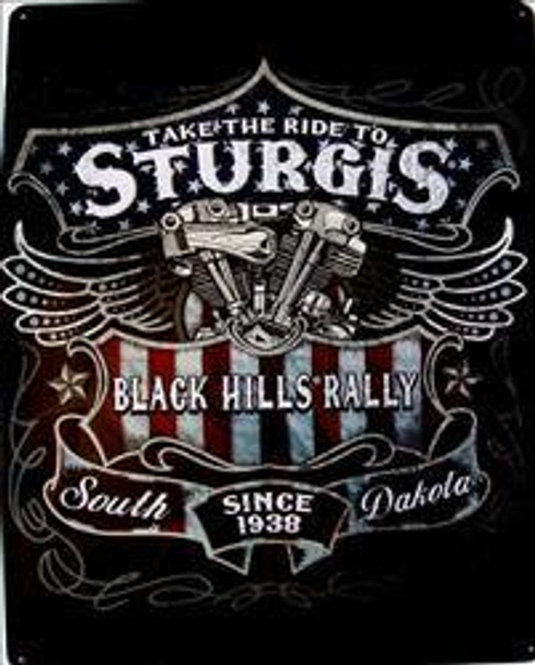 Sturgis- Take A Ride Metal Sign