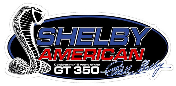 Shelby American GT350 (large) Metal Sign