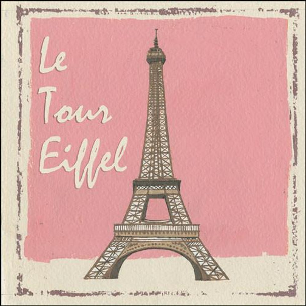 Le Tour Eiffel Metal Sign