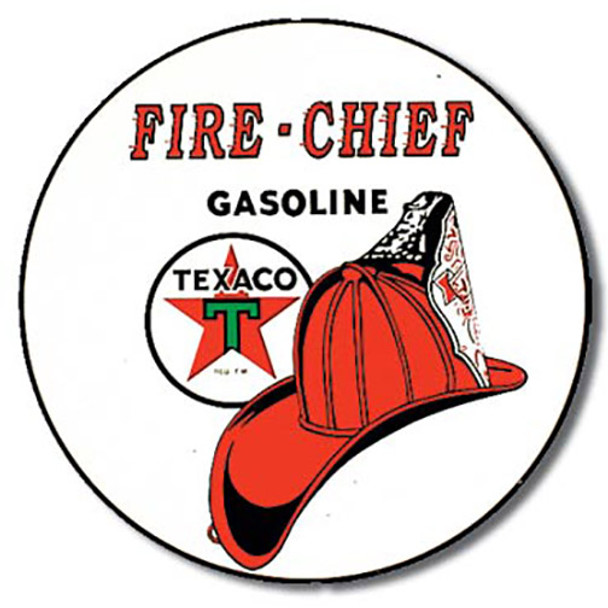 Texaco Fire Chief Helmet Round