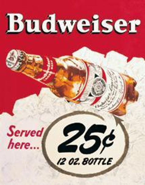 Budweiser - 25 Cents