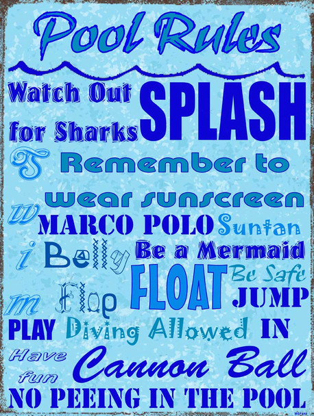 Pool Rules