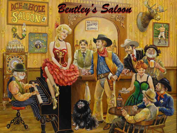 Bentley's Western Saloon by Lee Dubin