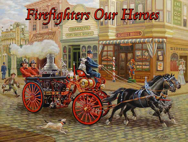 Firefighters Our Heroes by the Sea by Lee Dubin