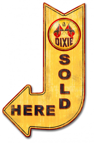 Dixie Sold Here Arrow