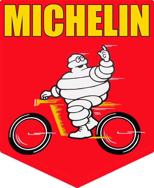 Michelin Bike Banner Sign