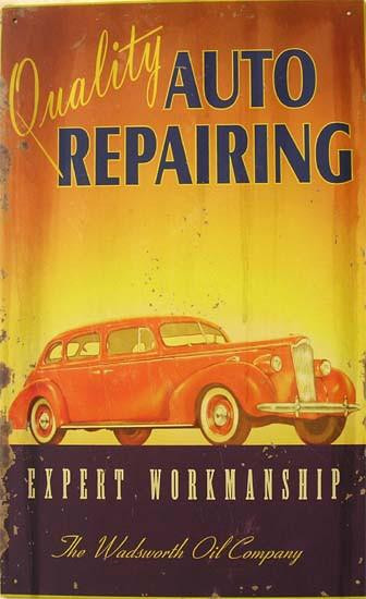 Midnight Auto Parts DISC Metal Sign American Collectibles