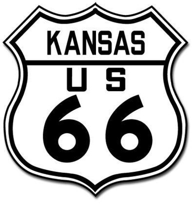 Route 66 Kansas Shield - American Collectibles