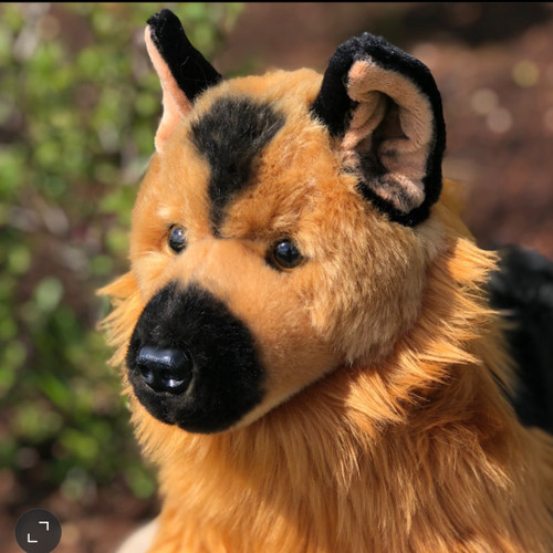 Colonel™ Plush German Shepherd Dog-Sold Out