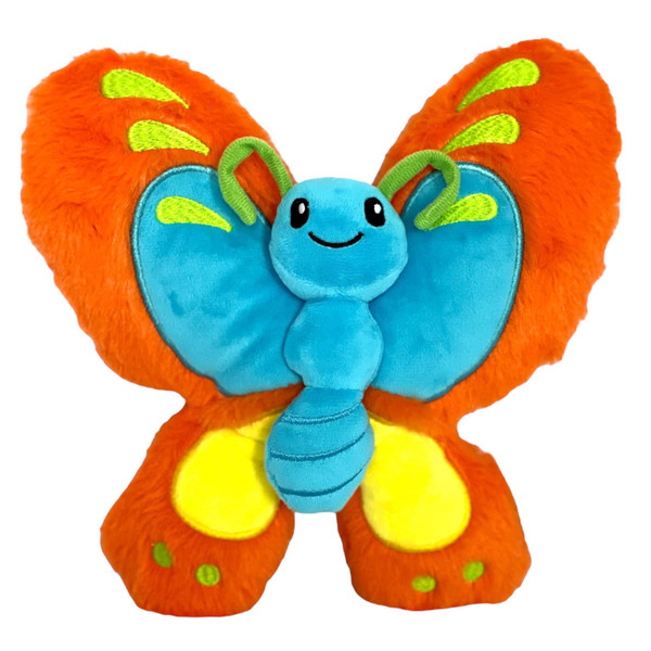 Orange Butterfly : The Interactive and Cuddly Stuffed Toy for Children