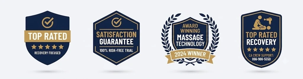Top Massage Guns Certified Badges