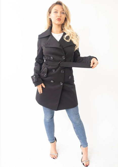 Women's Belted Coat