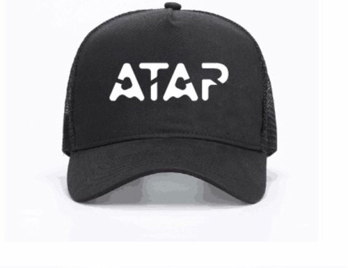 Black Trucker Cap