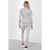Puff Sleeves Set Frill Hem Peplum Ribbed Lounge Wear Suit